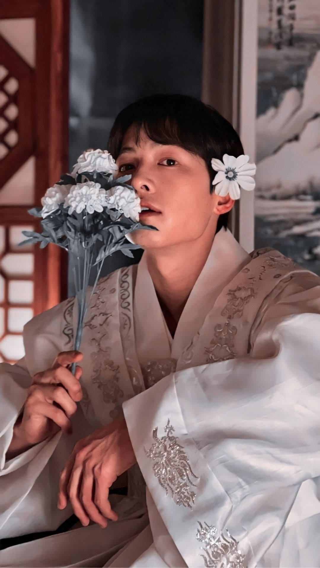 Vincenzo, hanbok, white hanbok, Full HD Phone Wallpaper