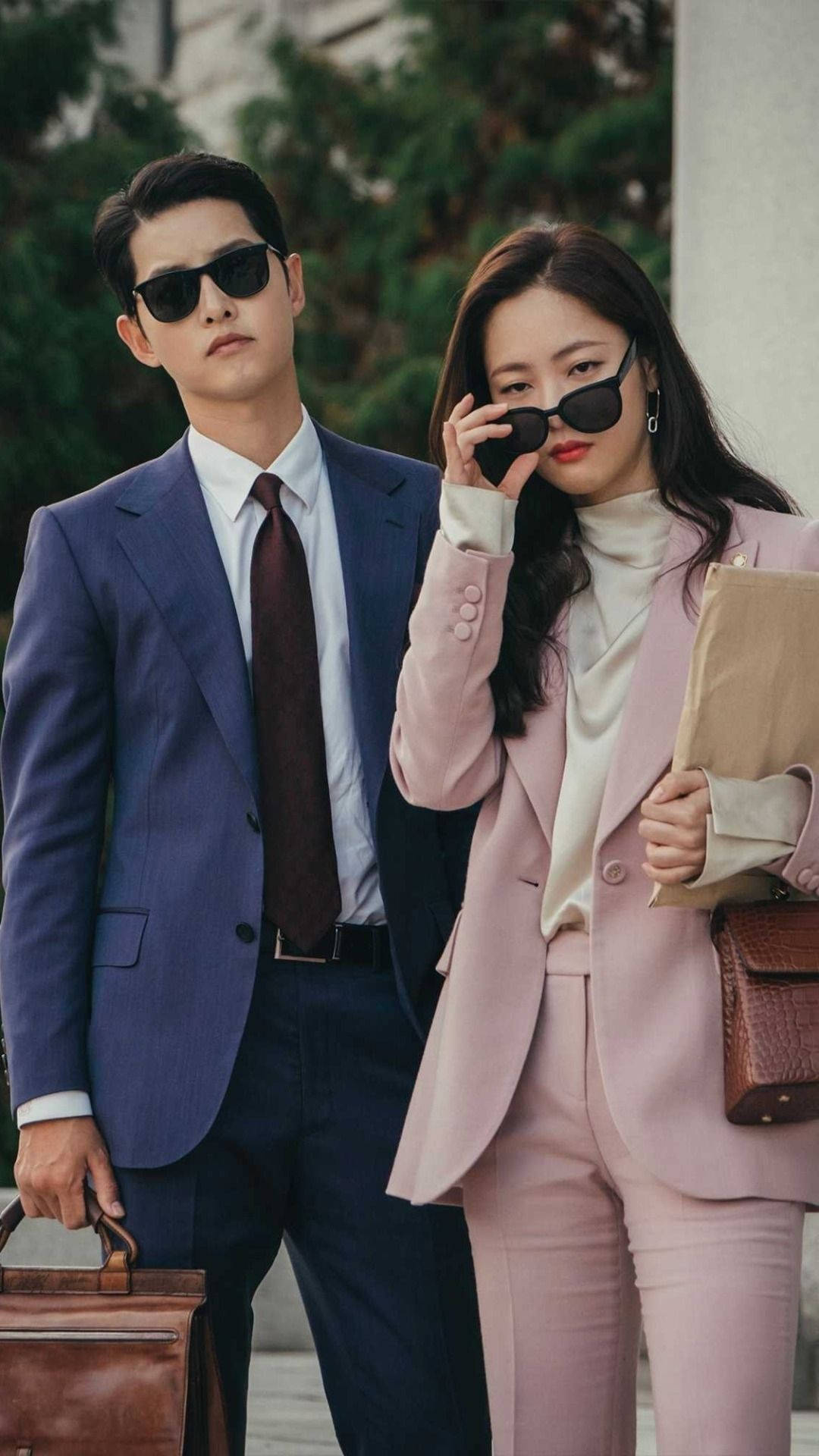Vincenzo, cool shades, tailored suits, Full HD Phone Wallpaper
