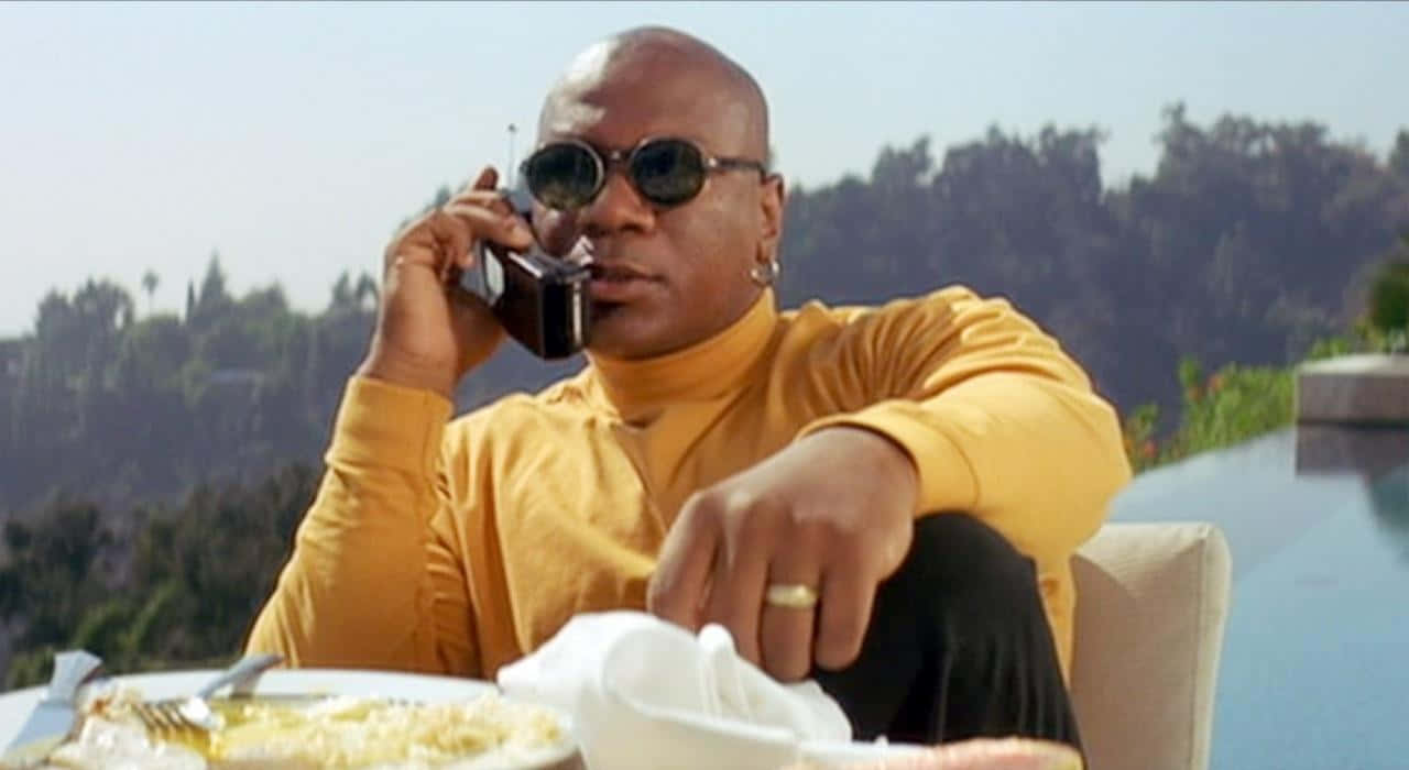 Ving Rhames, yellow turtleneck, sunglasses, HD Desktop Wallpaper