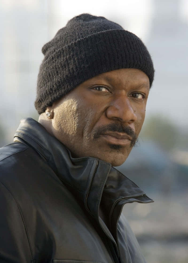 Ving Rhames, black beanie, leather jacket, SD Phone Wallpaper