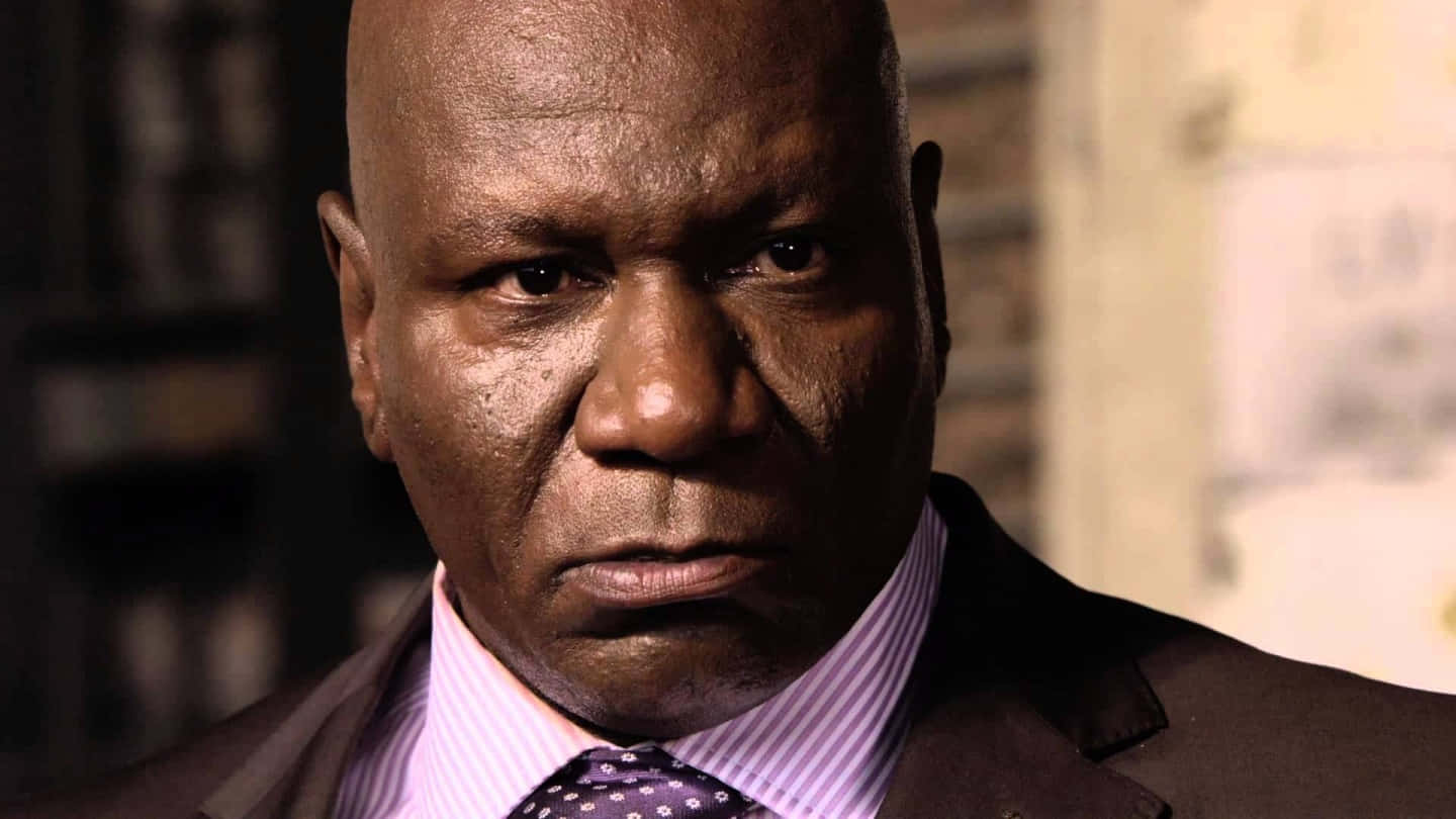 Ving Rhames, white background, suit, HD Desktop Wallpaper