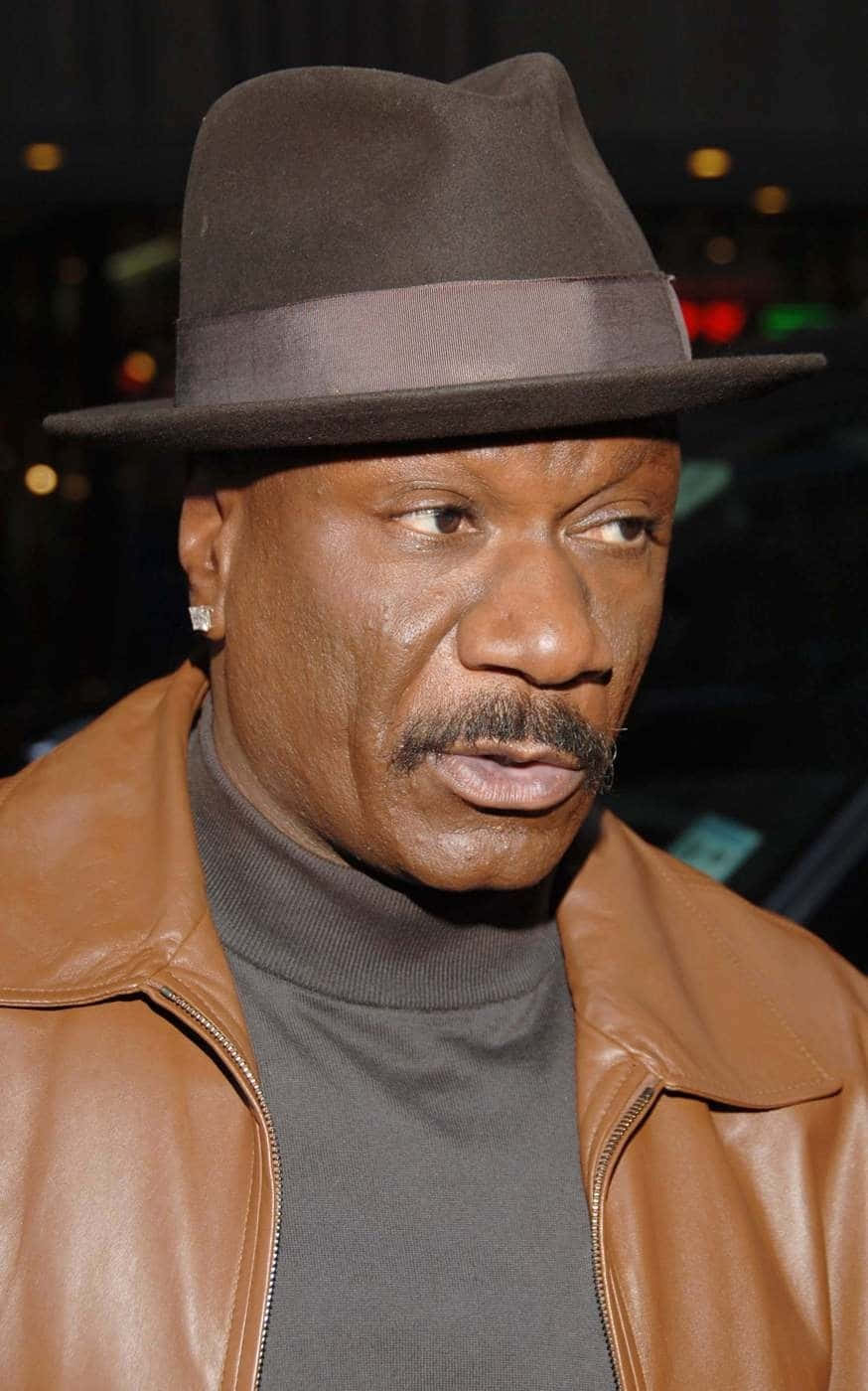 Ving Rhames, brown fedora, leather jacket, HD Phone Wallpaper