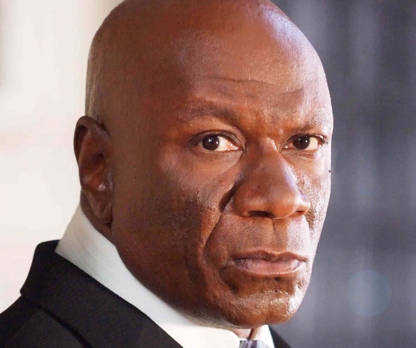 Ving Rhames, bald Black man, dark suit, HD Desktop Wallpaper
