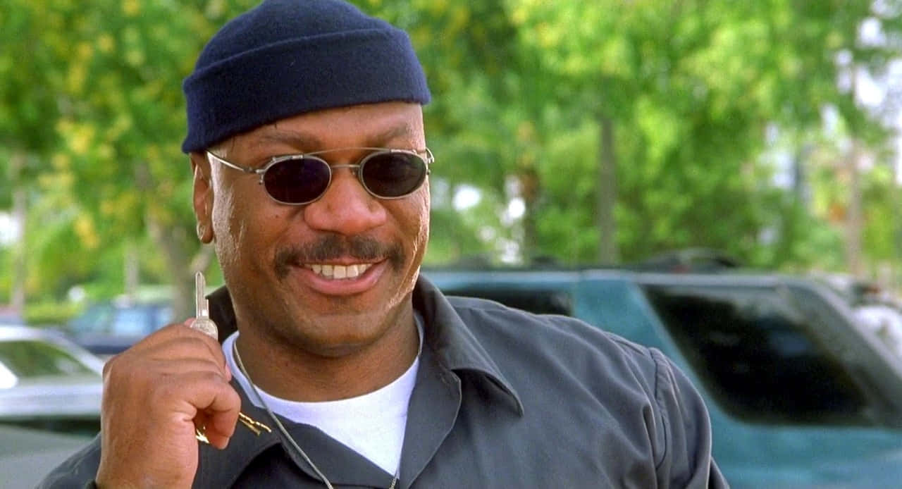 Ving Rhames, blue beanie, sunglasses, HD Desktop Wallpaper