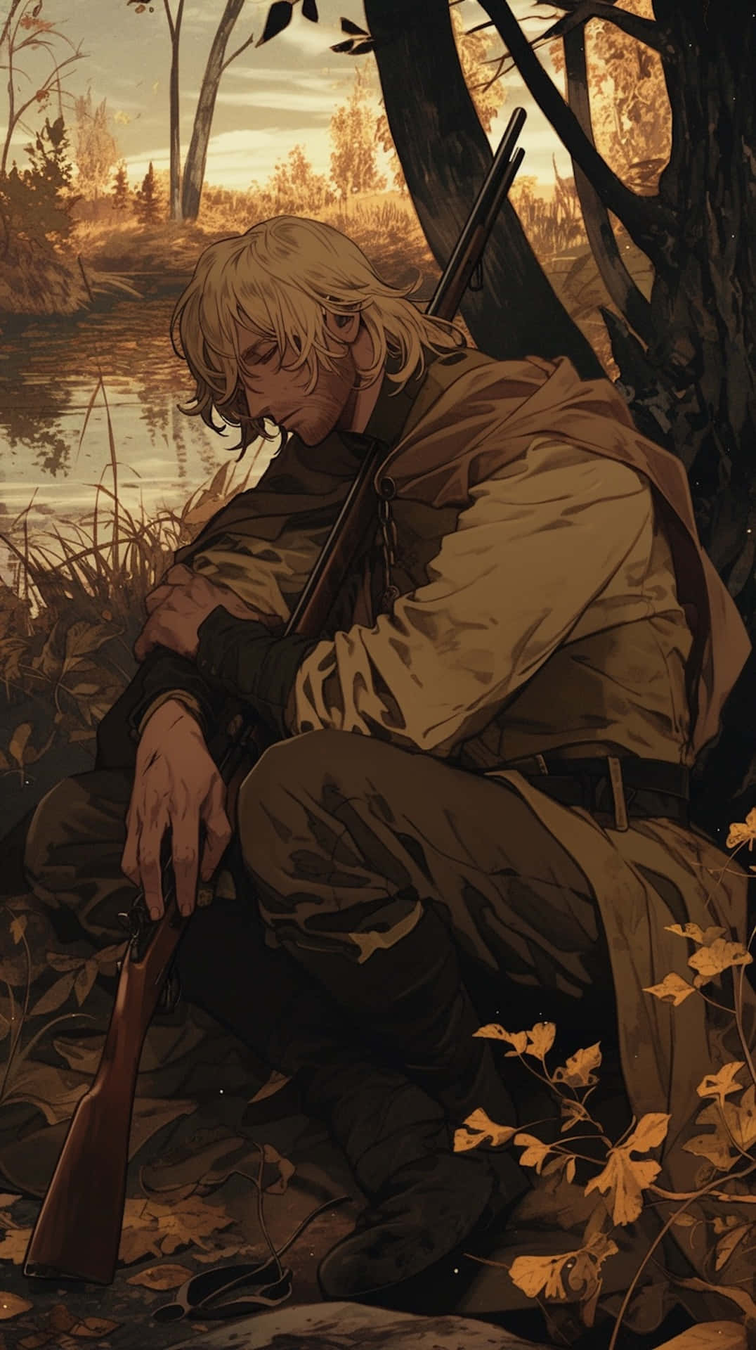 Vinland Saga, warrior, blonde hunter, Full HD Phone Wallpaper
