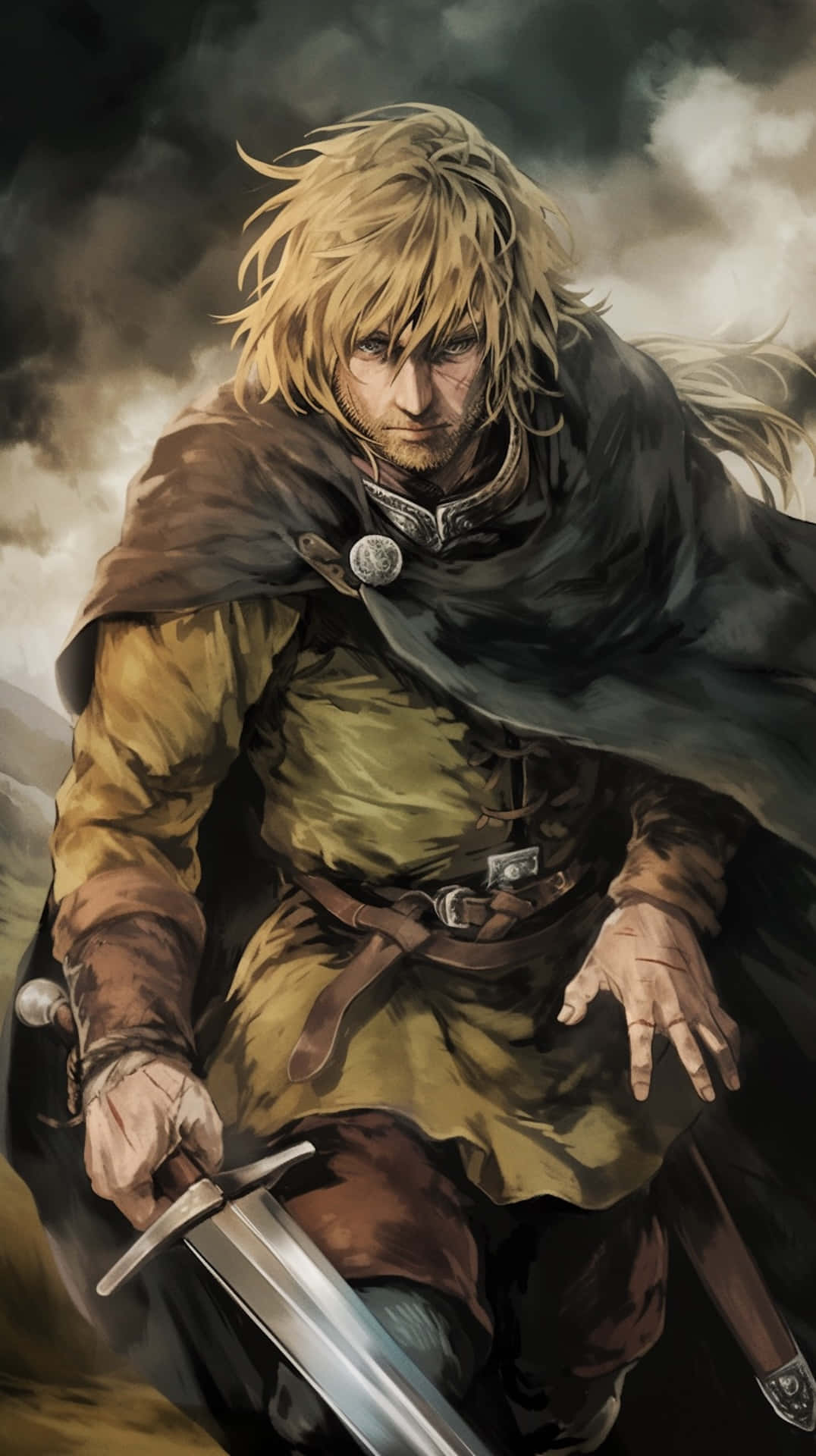 Vinland Saga, warrior, blonde hair, Full HD Phone Wallpaper