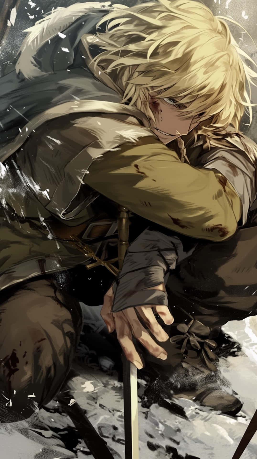 Vinland Saga, warrior, blonde anime warrior, Full HD Phone Wallpaper