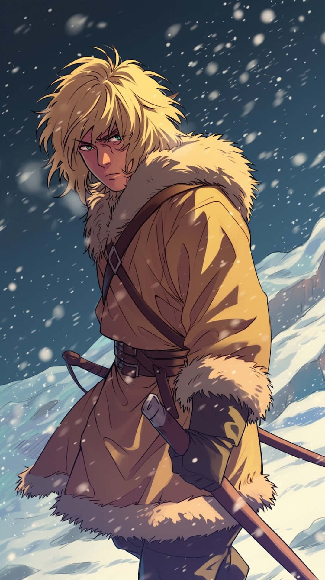 Vinland Saga, warrior, blonde, Full HD Phone Wallpaper