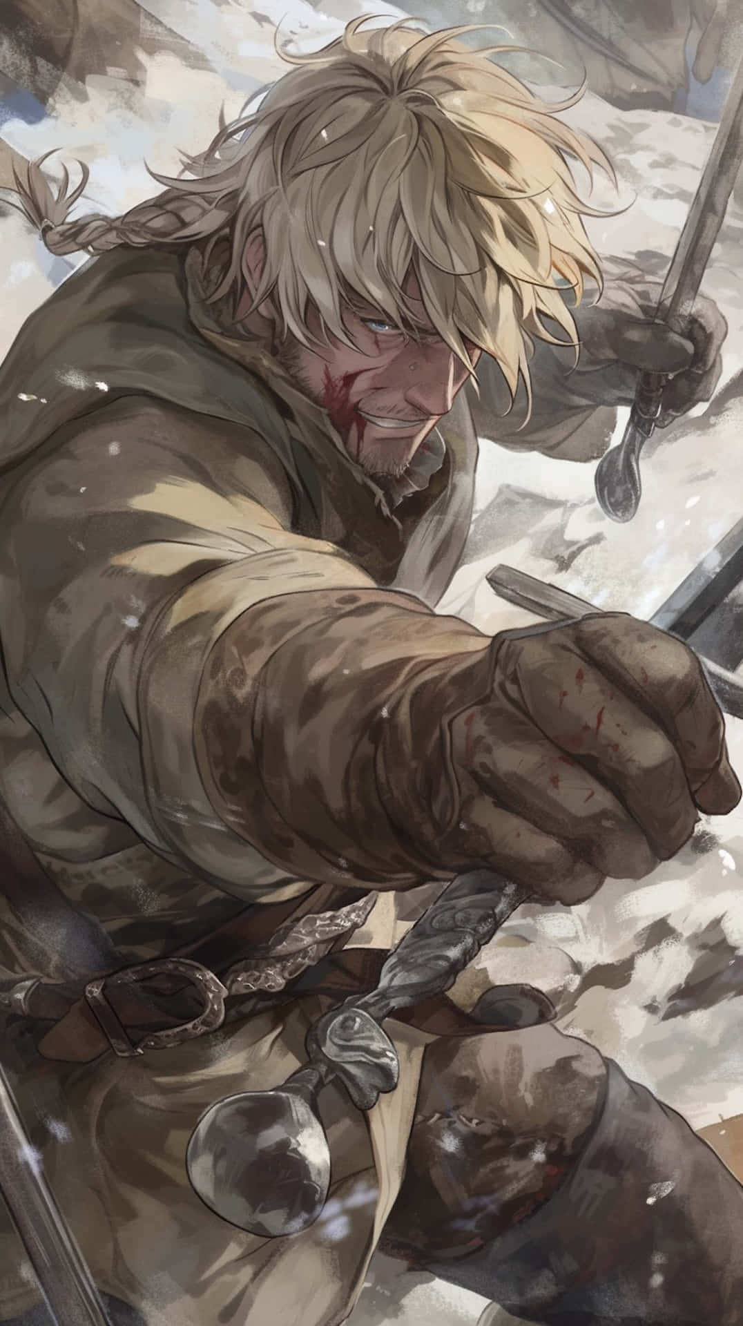 Vinland Saga, warrior, blonde, Full HD Phone Wallpaper