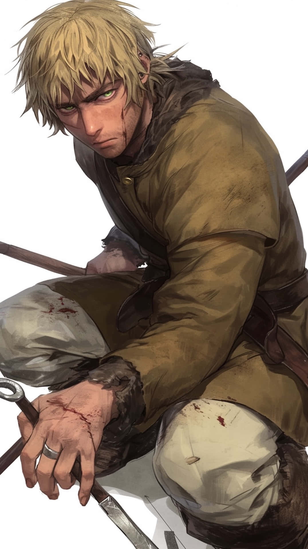 Vinland Saga, warrior, blonde warrior, Full HD Phone Wallpaper