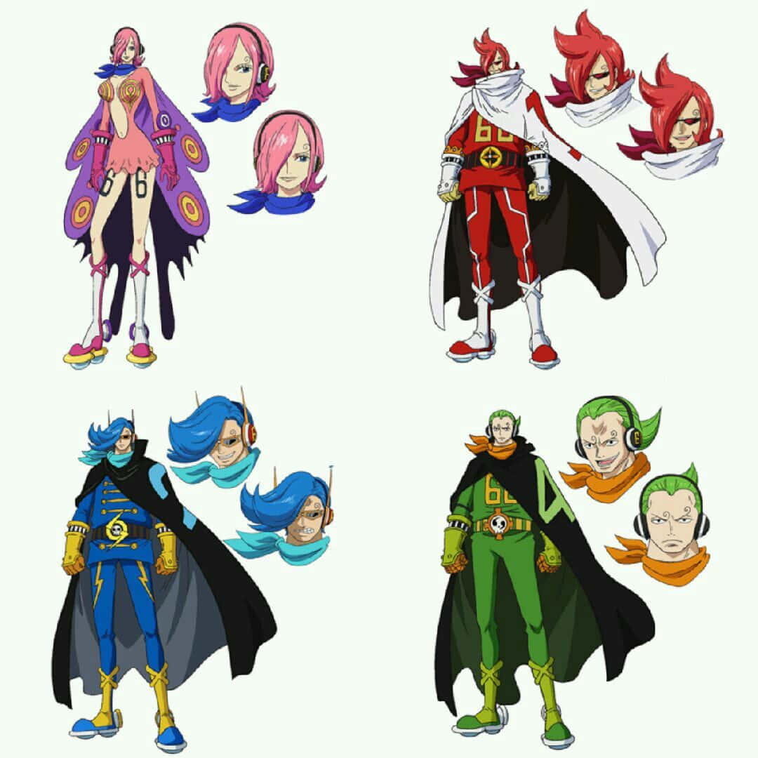 Vinsmoke Family, 1080 x 1080, anime characters, SD Desktop Wallpaper