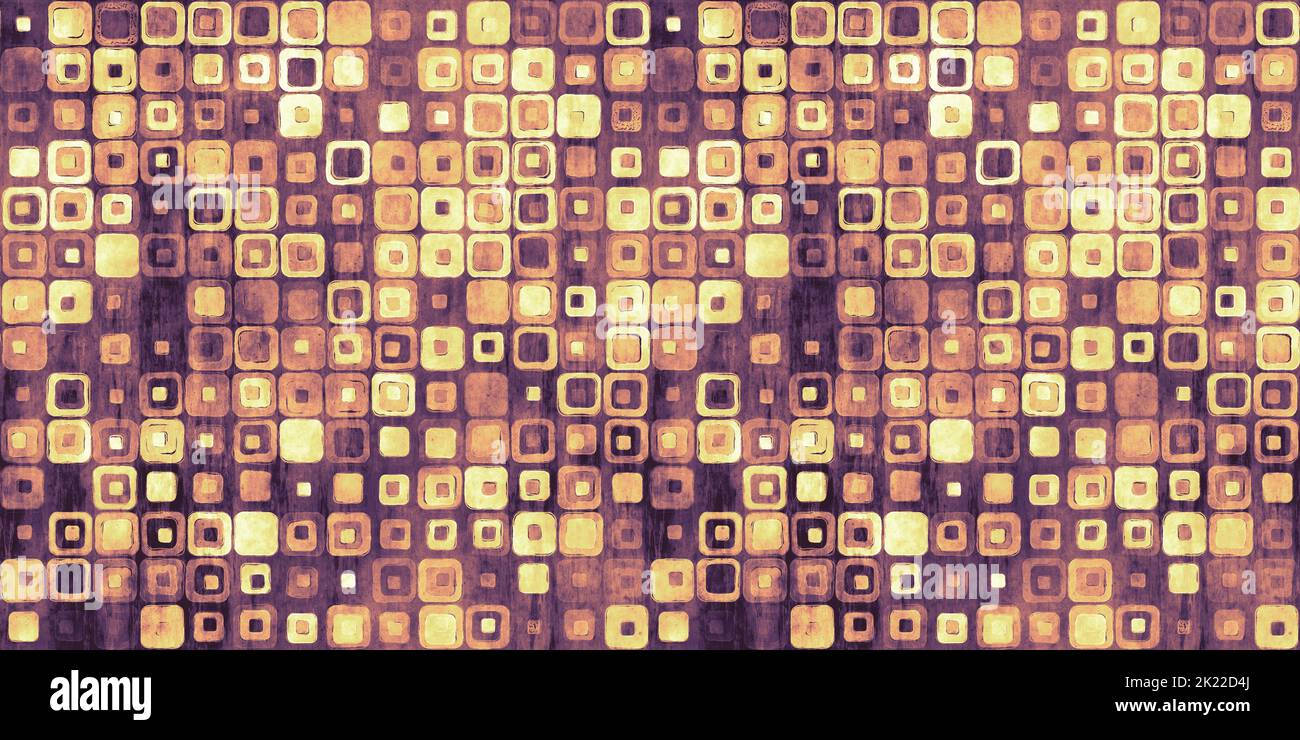 vintage 70s, nested squares, warm amber, HD Desktop Wallpaper