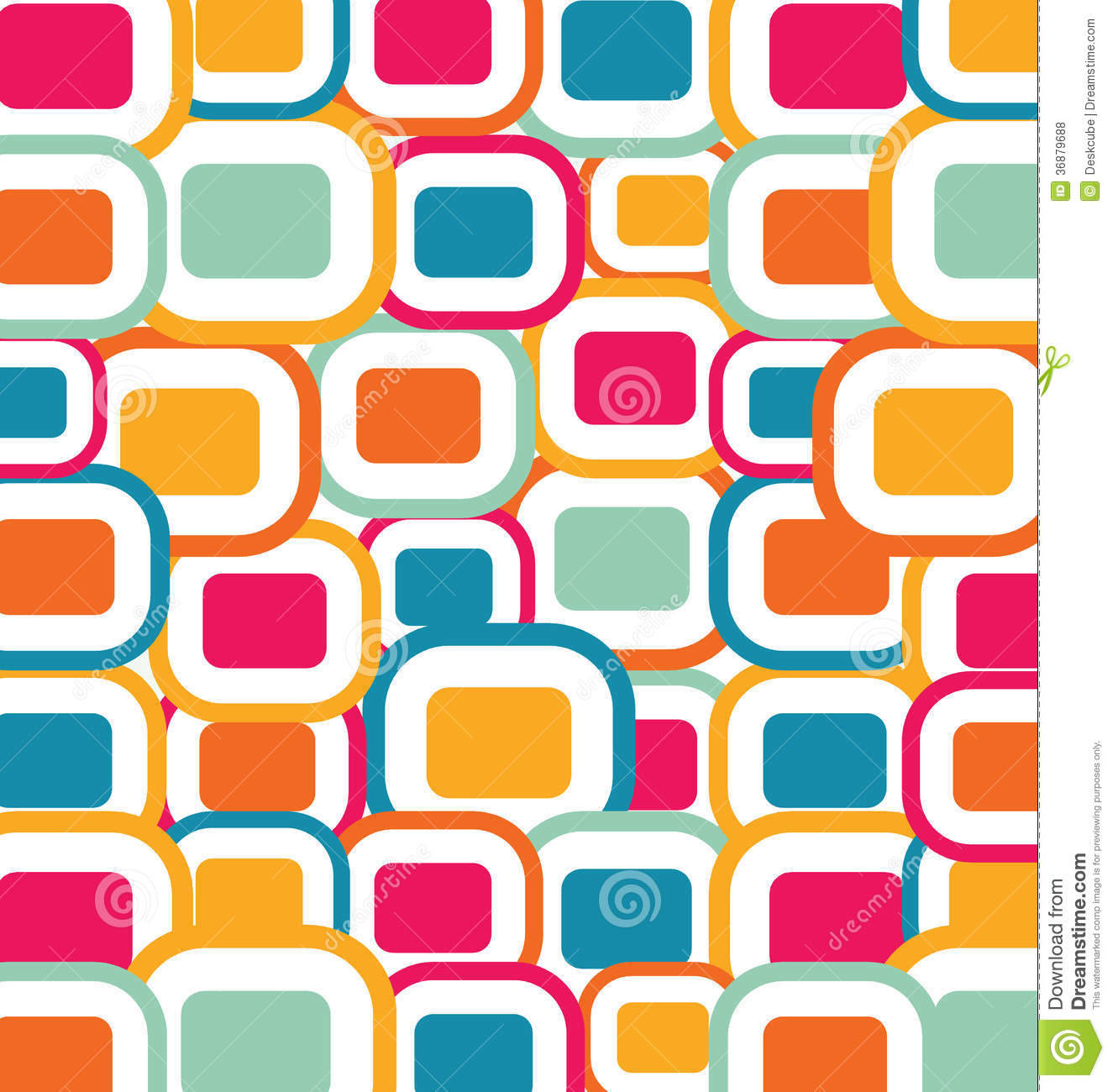 Vintage 70s, colorful televisions, vibrant retro pattern, HD Desktop Wallpaper