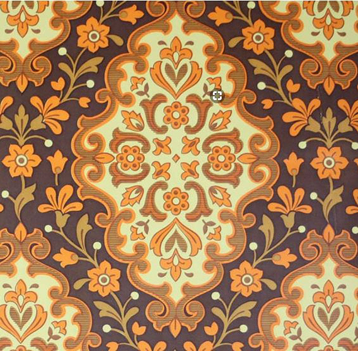Vintage 70s, orange, brown, SD Desktop Wallpaper