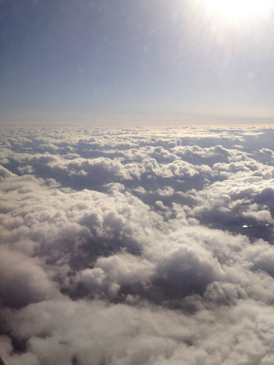 Vintage Aesthetic Clouds, fluffy white clouds, golden sunlight, HD Phone Wallpaper