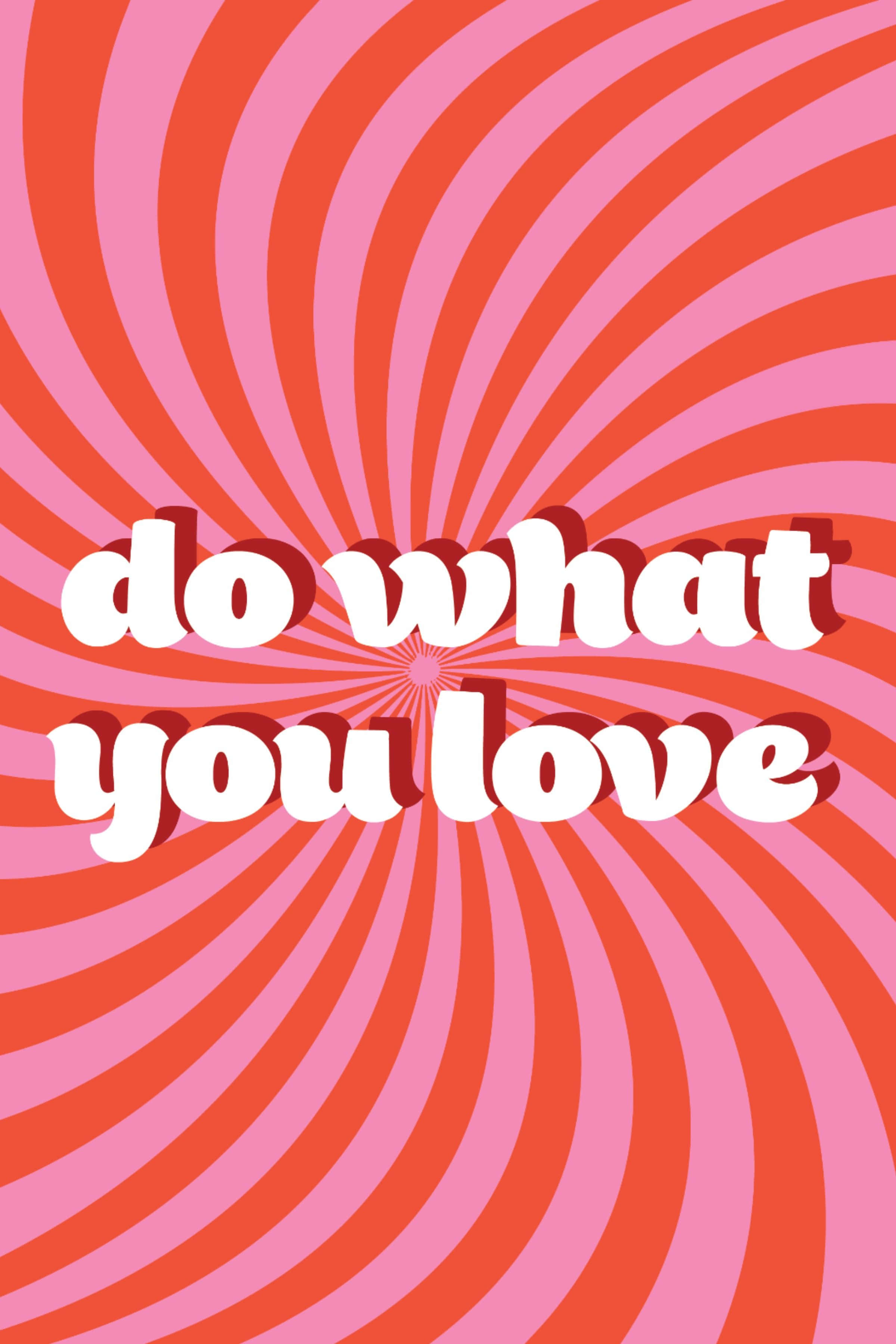Groovy Retro, vibrant pink, orange spiral, 2K Phone Wallpaper