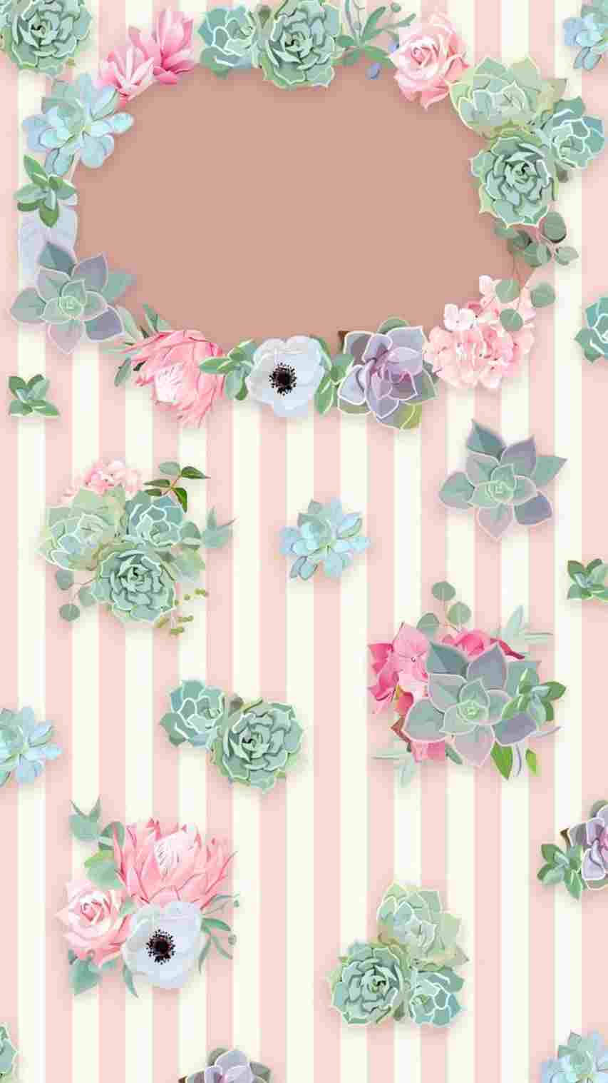 vintage pastel, pastel pink, cream, HD Phone Wallpaper
