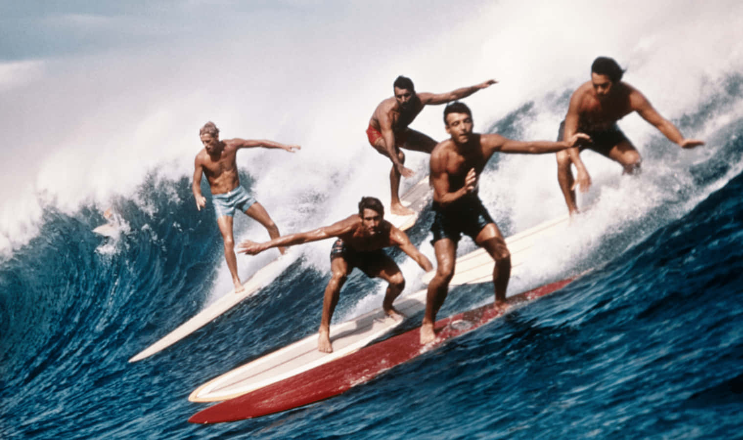 surfers, wave, surfboards, HD Desktop Wallpaper