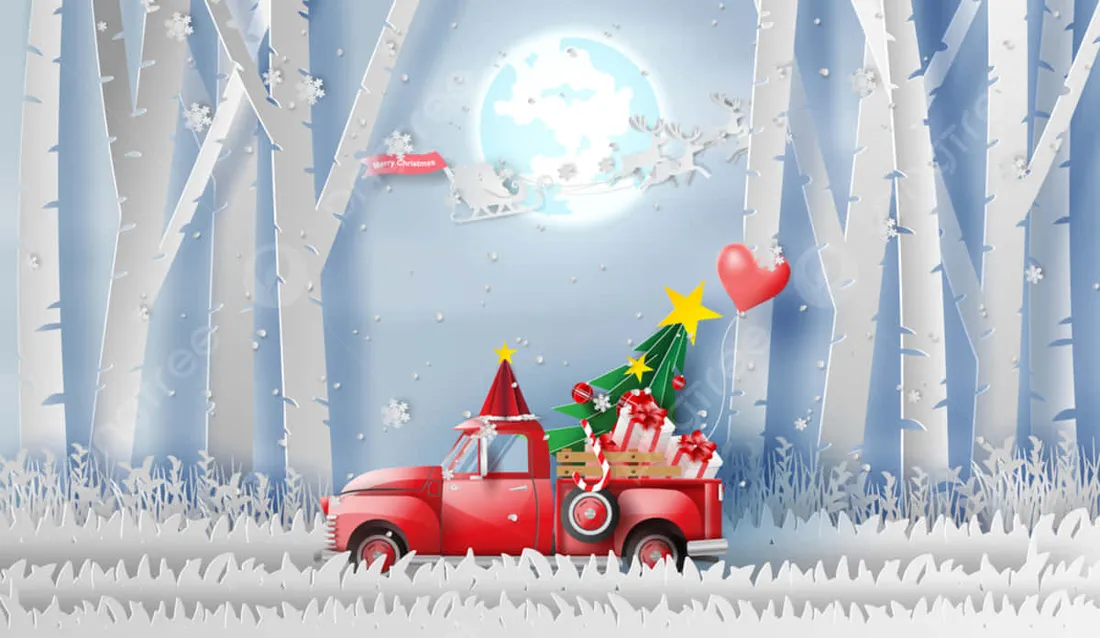 Vintage Truck Christmas