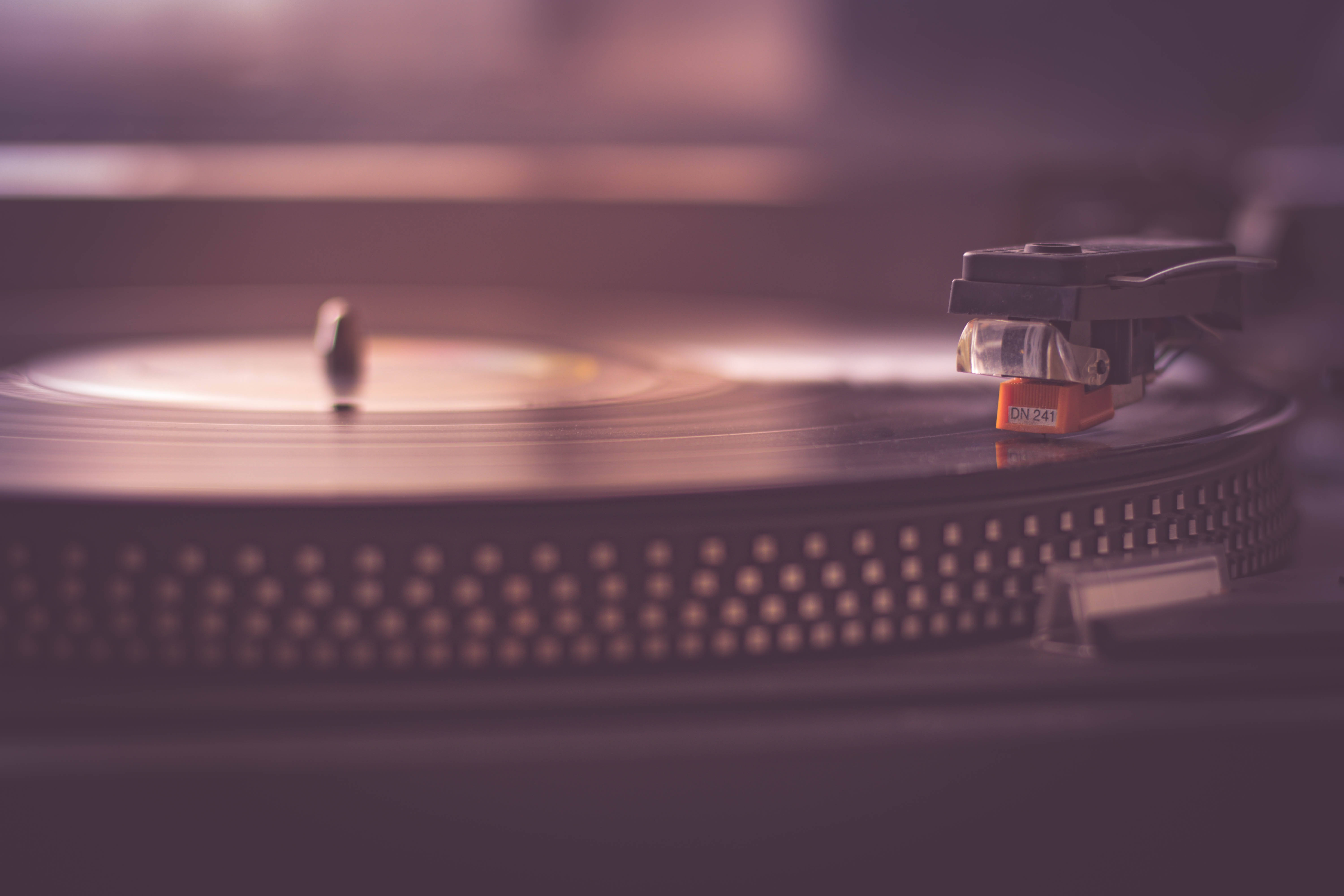 vinyl record, turntable, stylus, 5K Desktop Wallpaper