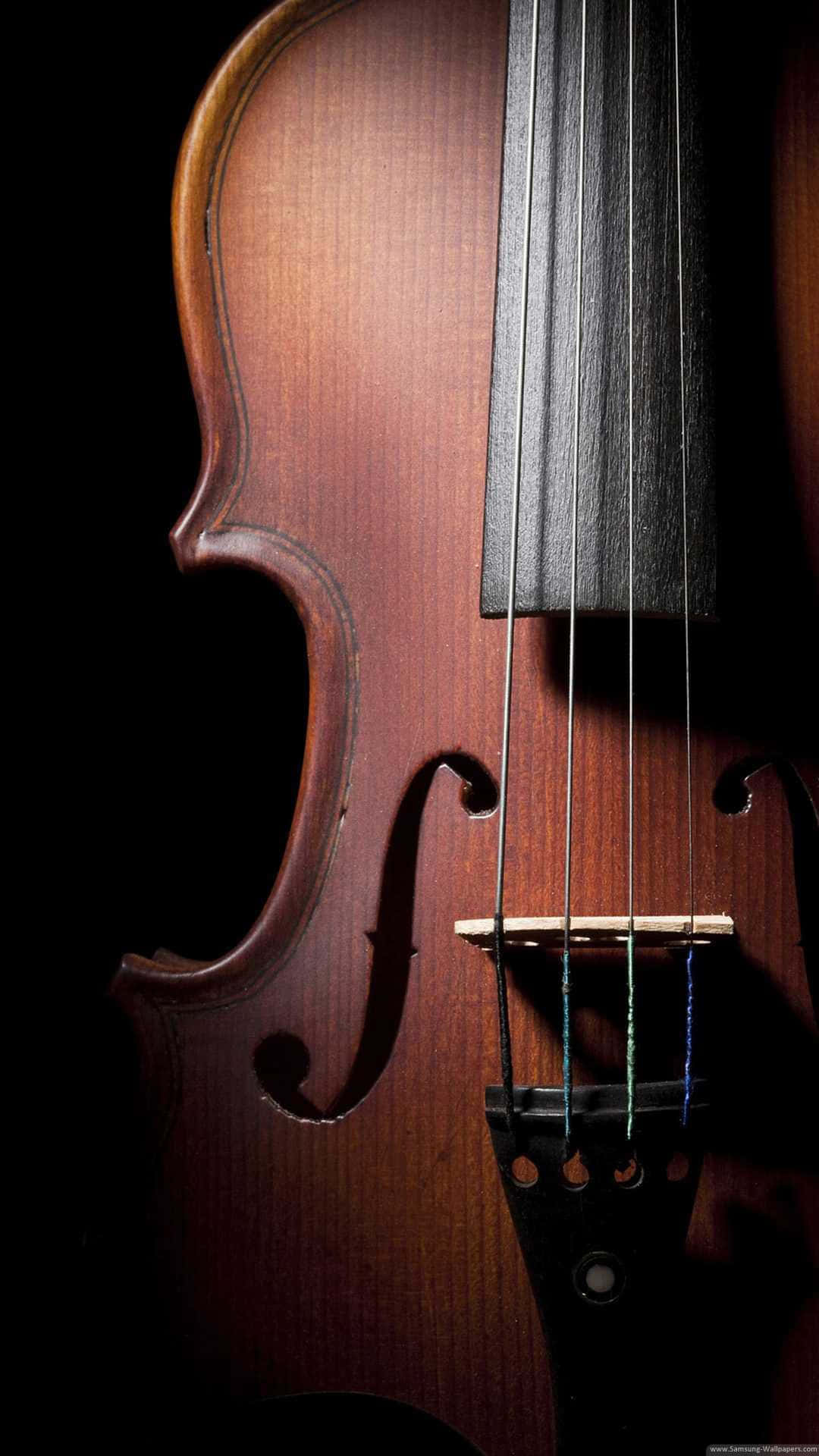 violin, wooden, strings, Full HD Phone Wallpaper