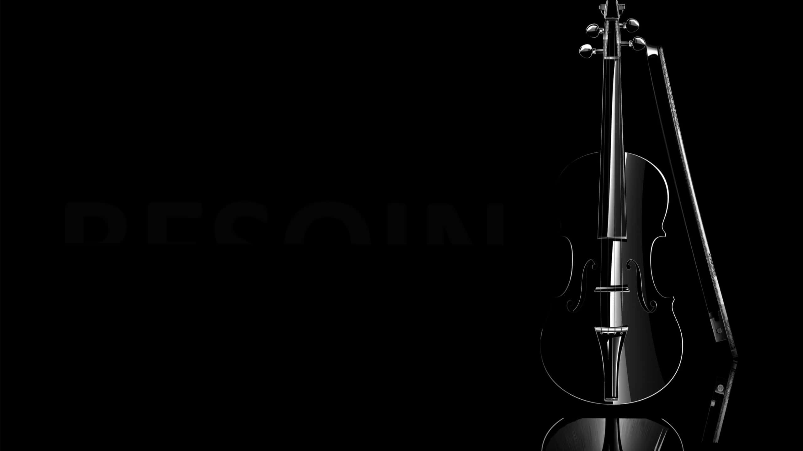 2560x1440, black, violin, 2K Desktop Wallpaper
