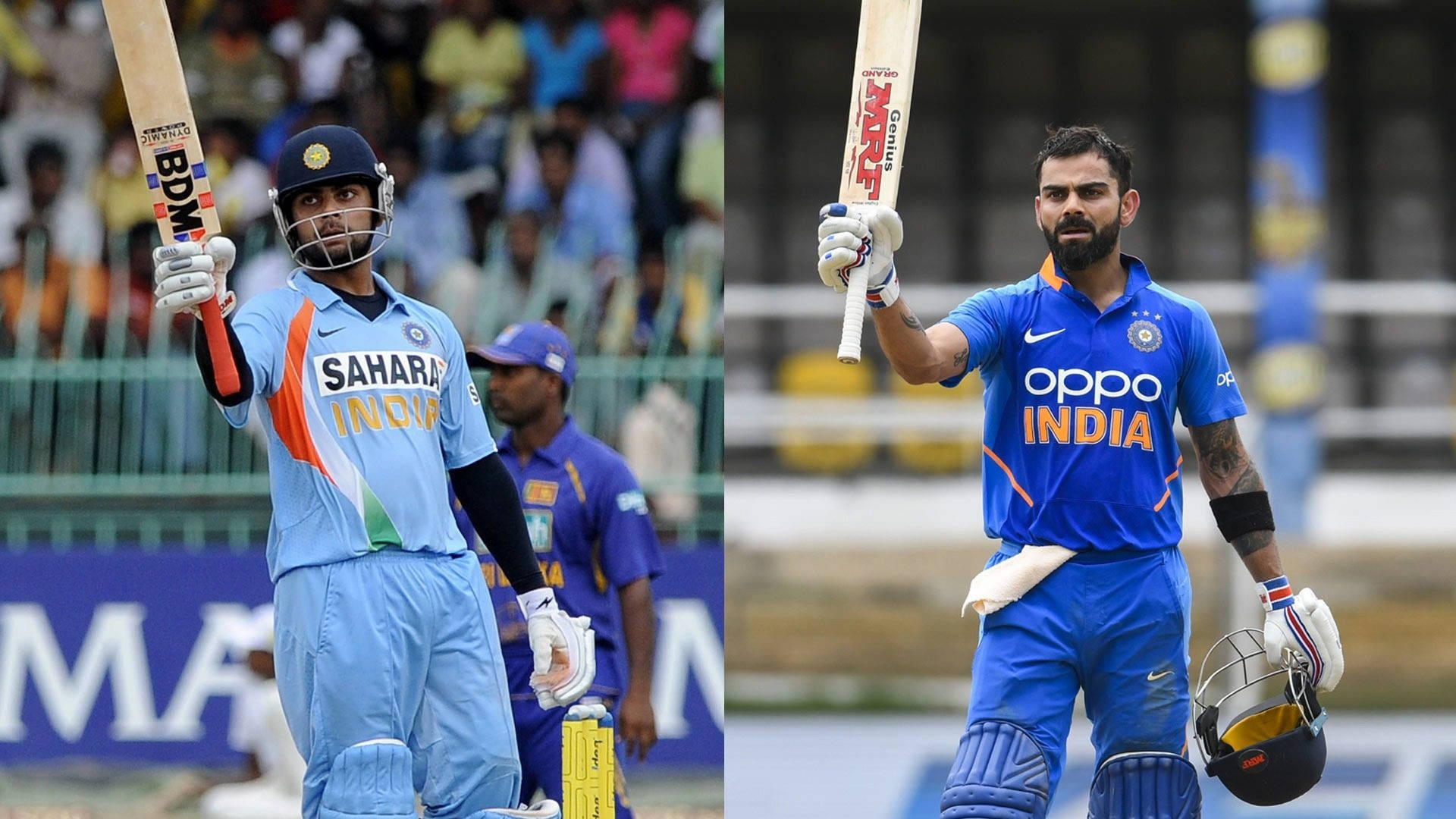 Virat Kohli, Indian cricket players, stadium, Full HD Desktop Wallpaper