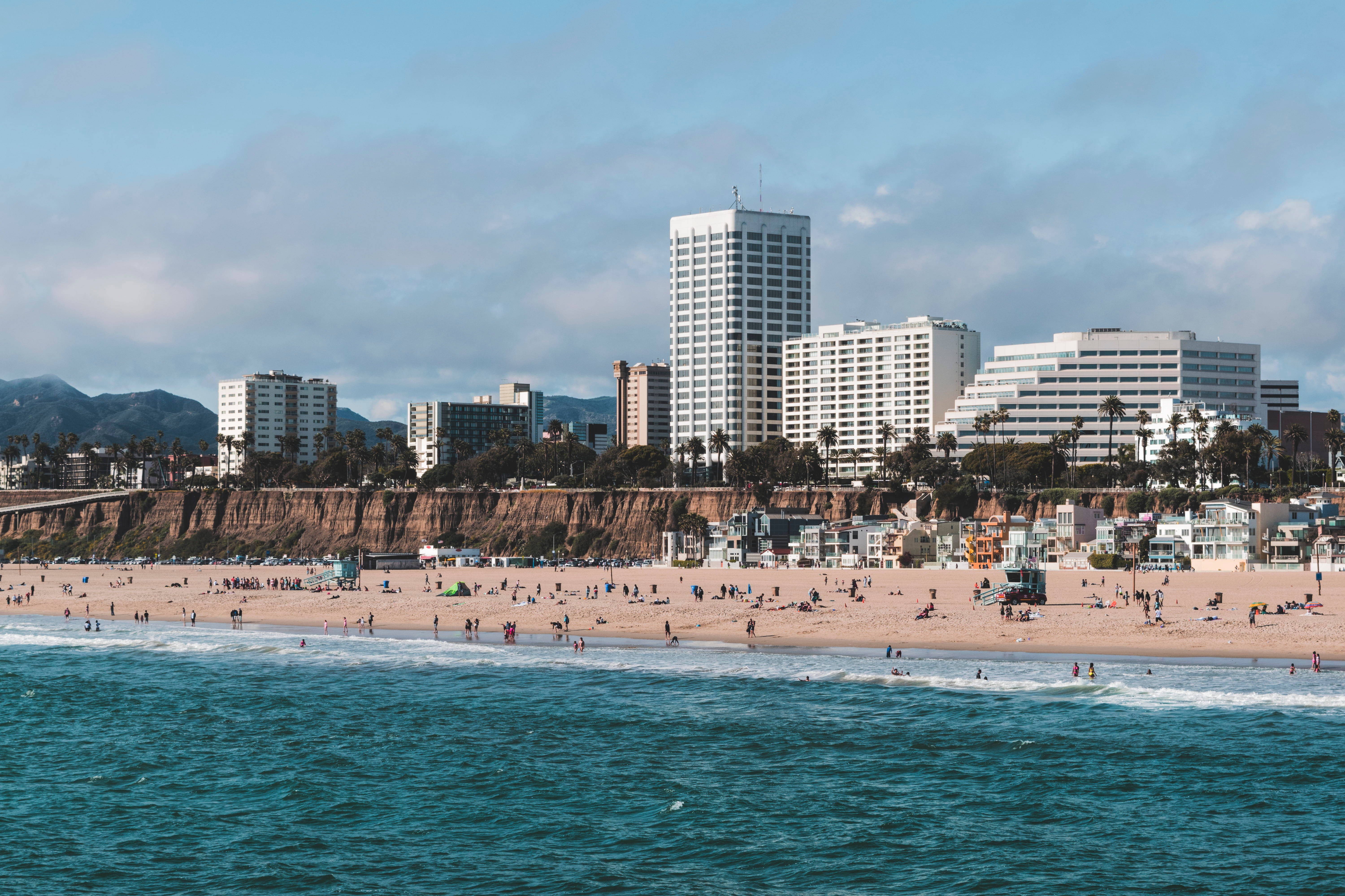Virginia Beach, turquoise ocean, sandy shore, 5K Desktop Wallpaper