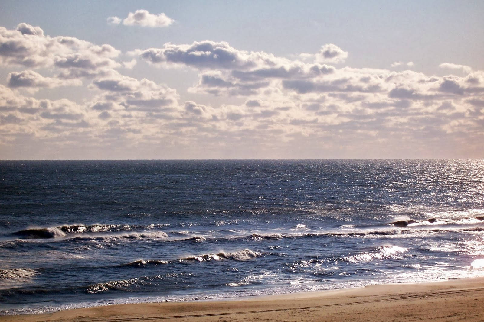 Virginia Beach, Sunset, blue, HD Desktop Wallpaper