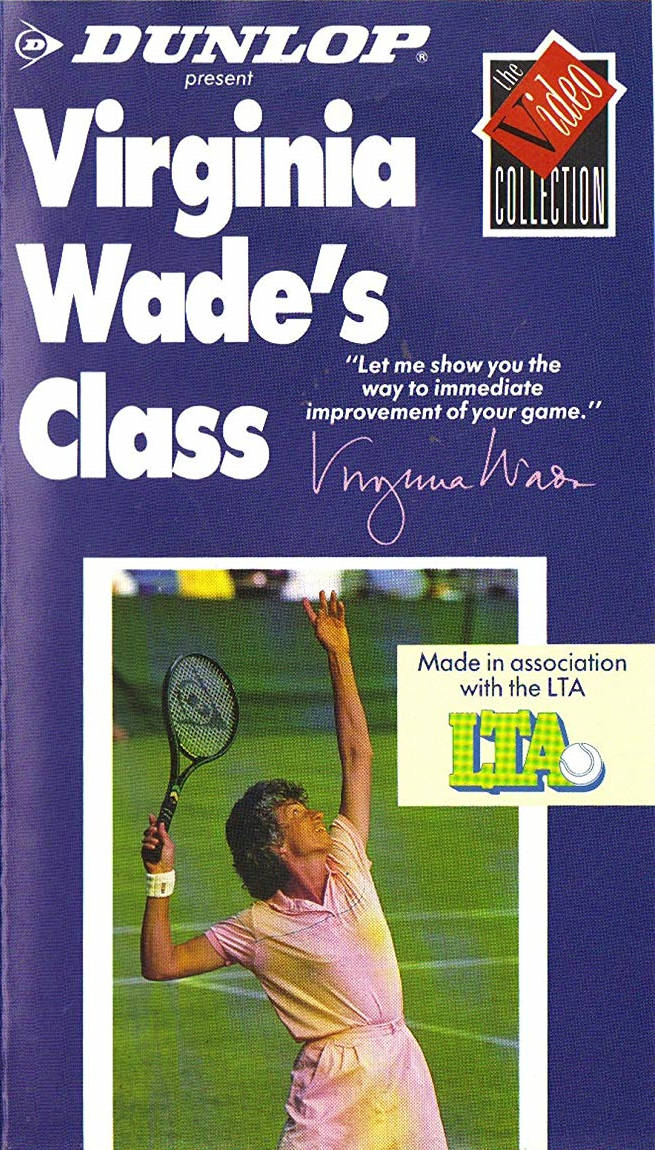 Virginia Wade, pink tennis outfit, green court, SD Phone Wallpaper