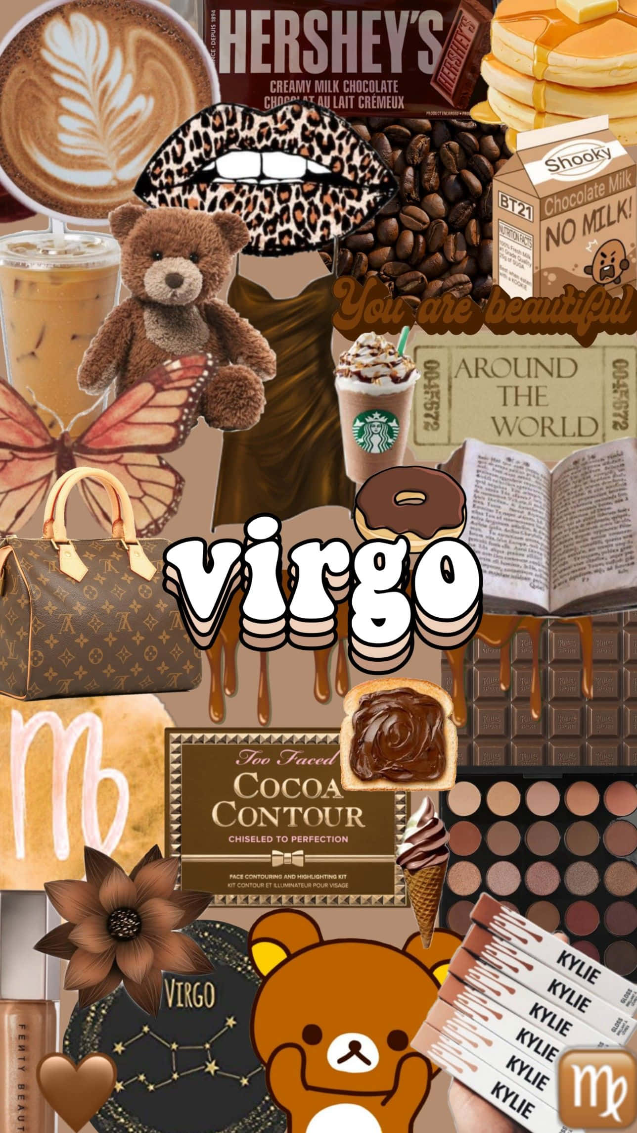Virgo Aesthetic, Virgo, zodiac symbols, Full HD Phone Wallpaper