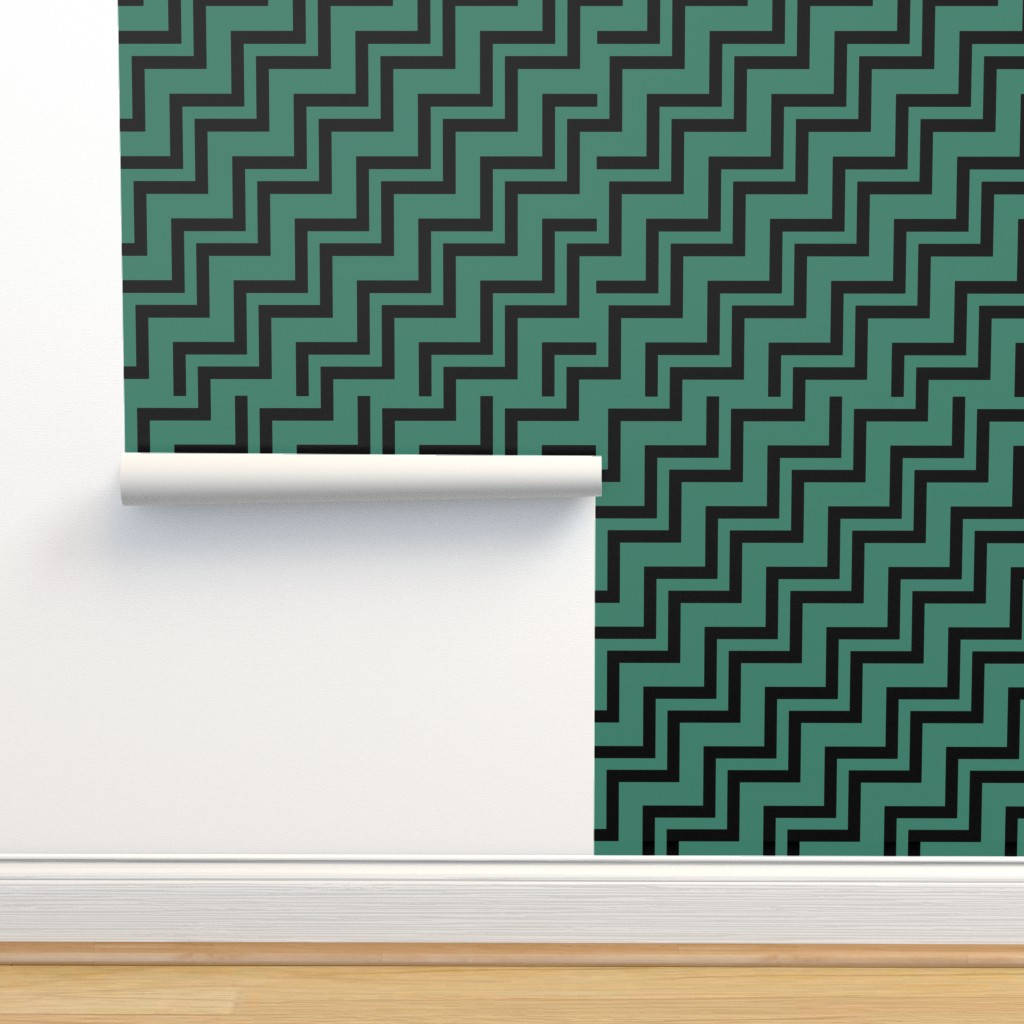 Viridian, teal, black, SD Desktop Wallpaper