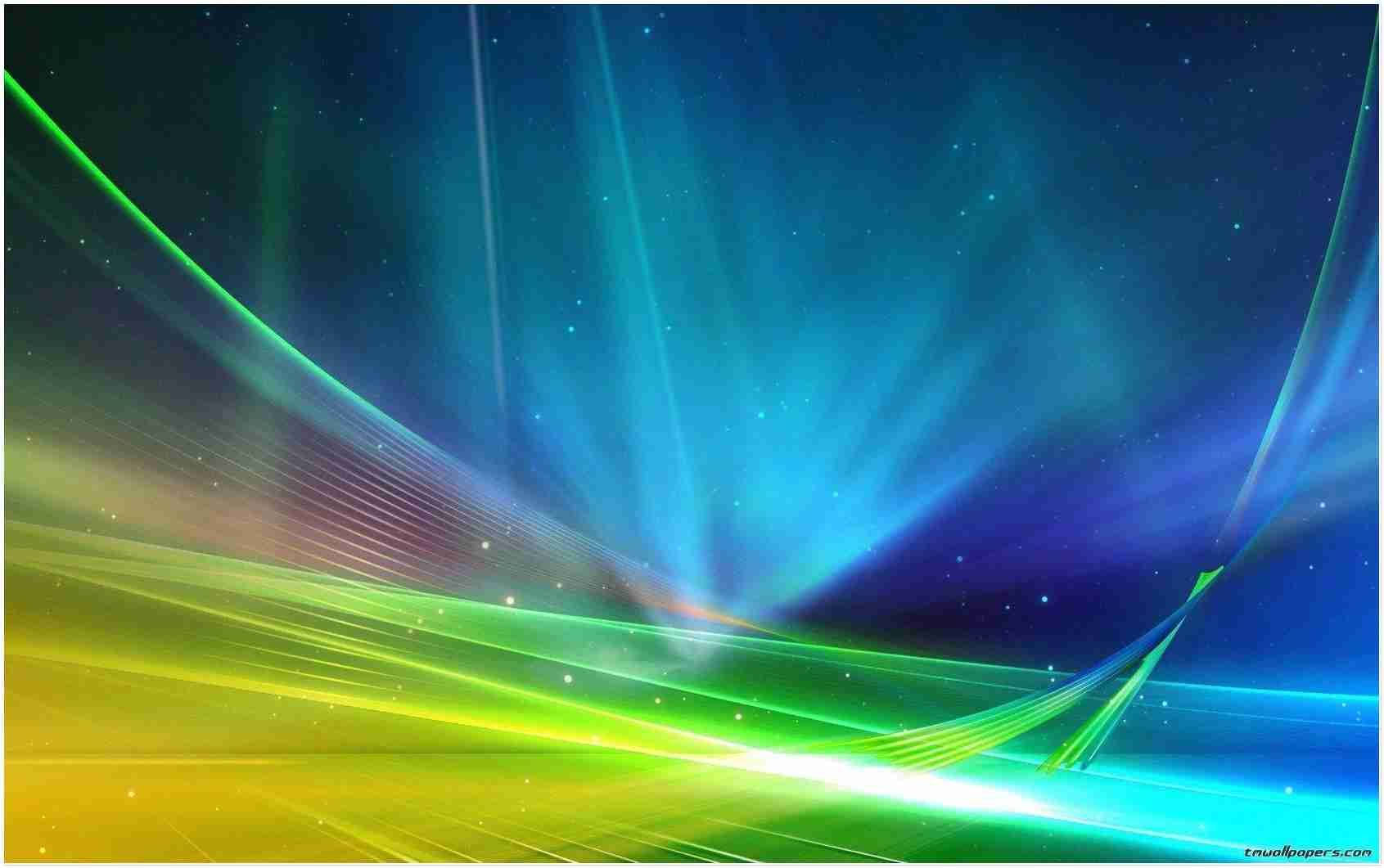 Modern Aurora, Vista, green, HD Desktop Wallpaper