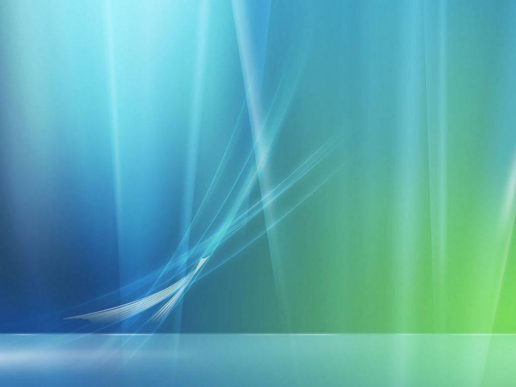 Somnolent Windows Vista, soft blue, green gradient, SD Desktop Wallpaper
