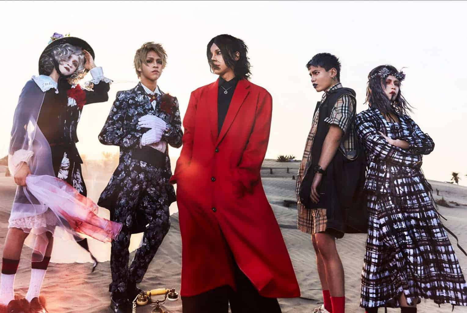 Visual Kei, rock star, dramatic costumes, HD Desktop Wallpaper