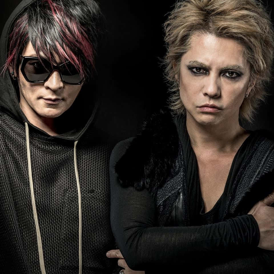 Visual Kei, intense red hair, edgy musicians, SD Desktop Wallpaper