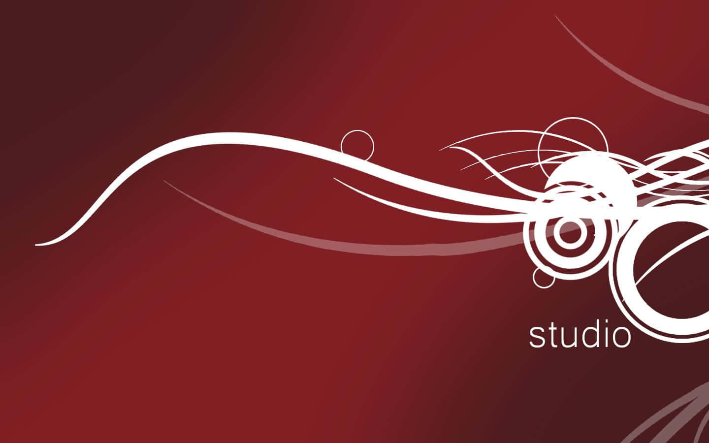 Visual Studio, white swirling lines, circular motifs, HD Desktop Wallpaper