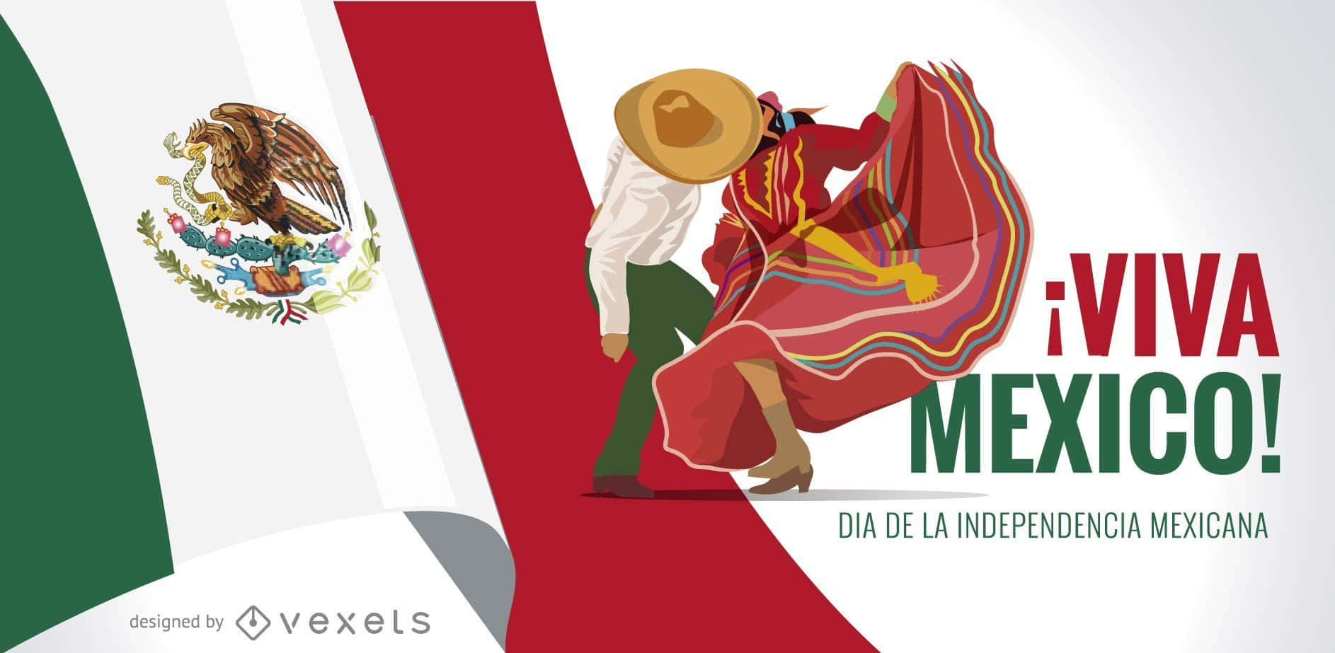 Viva Mexico, traditional Mexican dancers, colorful costumes, HD Desktop Wallpaper