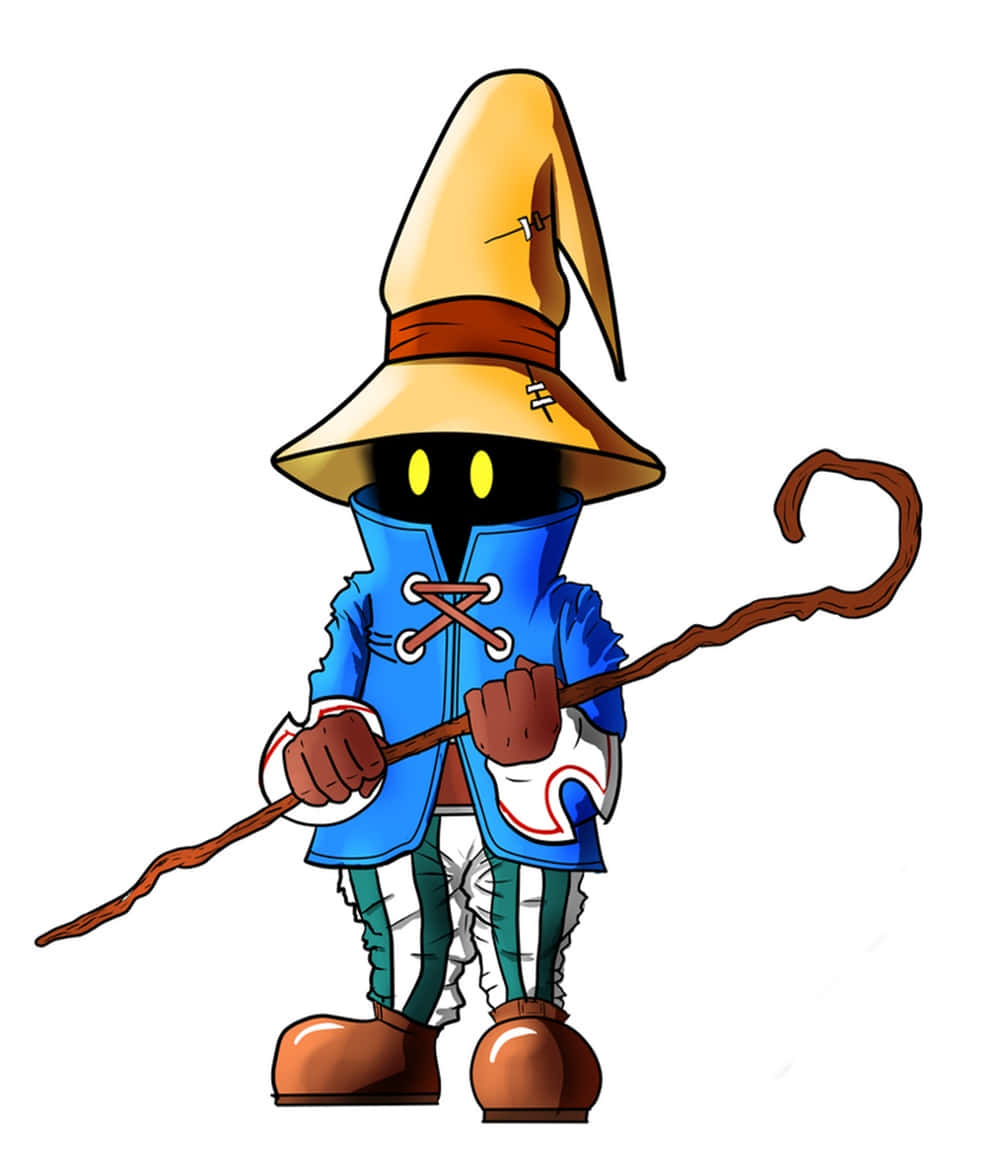 Vivi Ornitier, yellow hat, blue coat, SD Phone Wallpaper