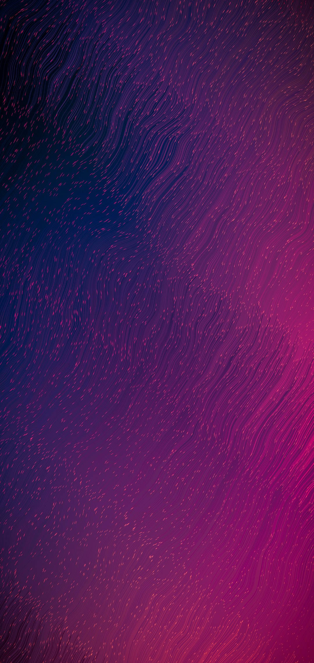Vivo Y11, pink thread lights, deep blue, Full HD Phone Wallpaper