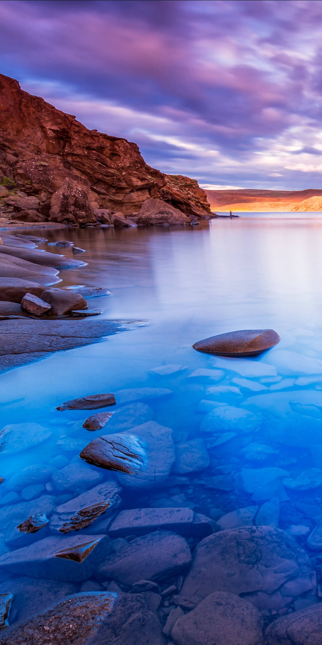 Vivo Y11, River And Sky, twilight shoreline, Full HD Phone Wallpaper