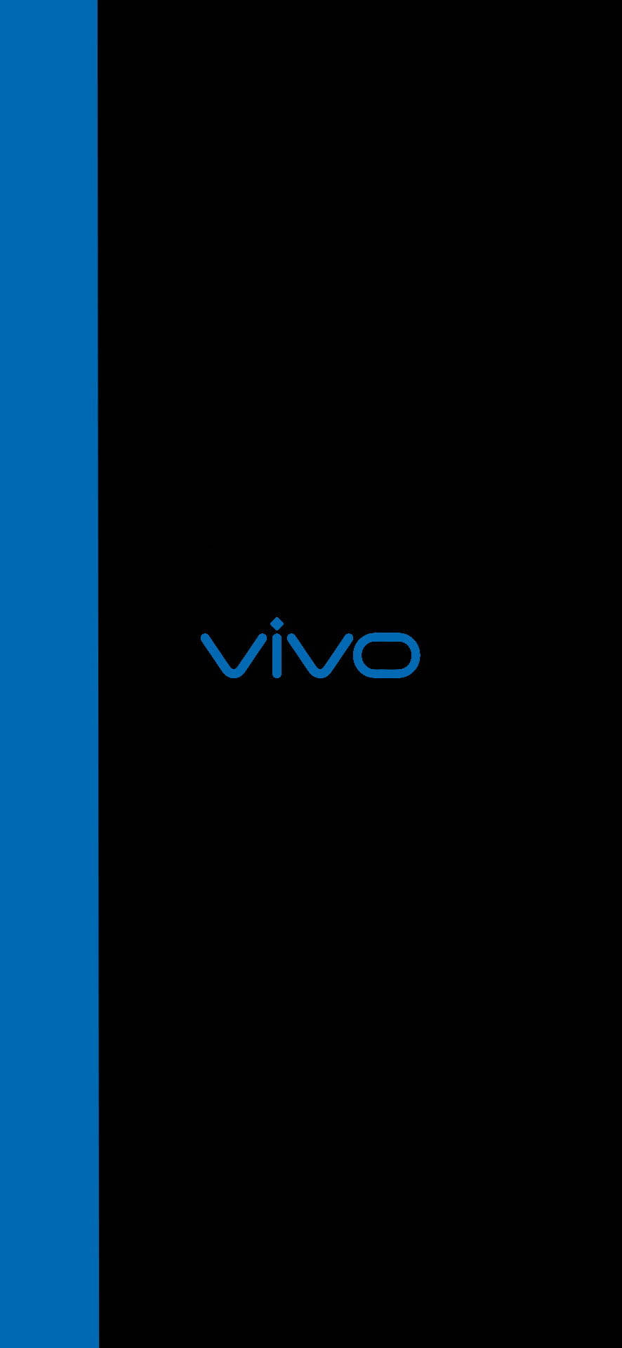 Vivo Y20, black, blue, Full HD Phone Wallpaper