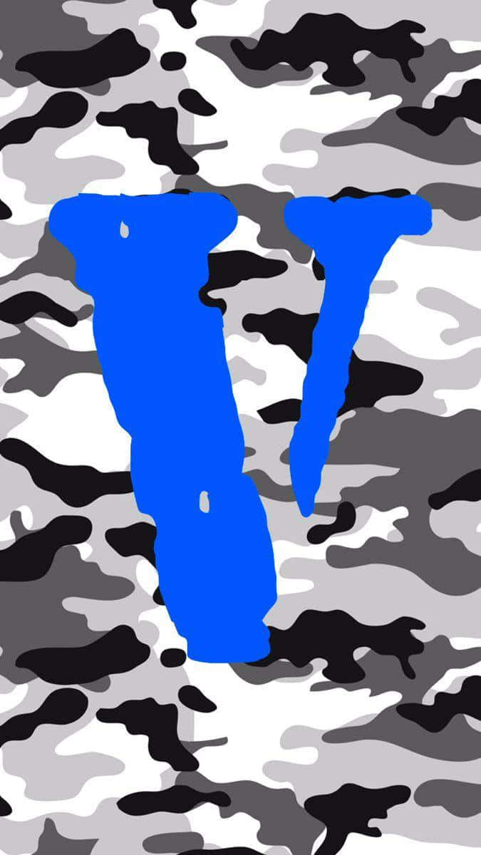 Vlone, iPhone, camouflage pattern, SD Phone Wallpaper