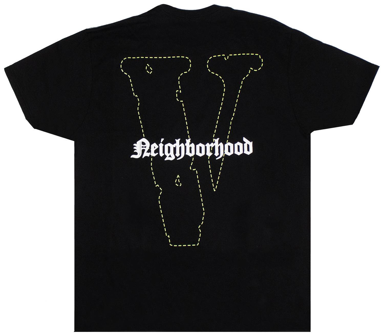 Vlone, Neighborhood, black t-shirt, HD Desktop Wallpaper