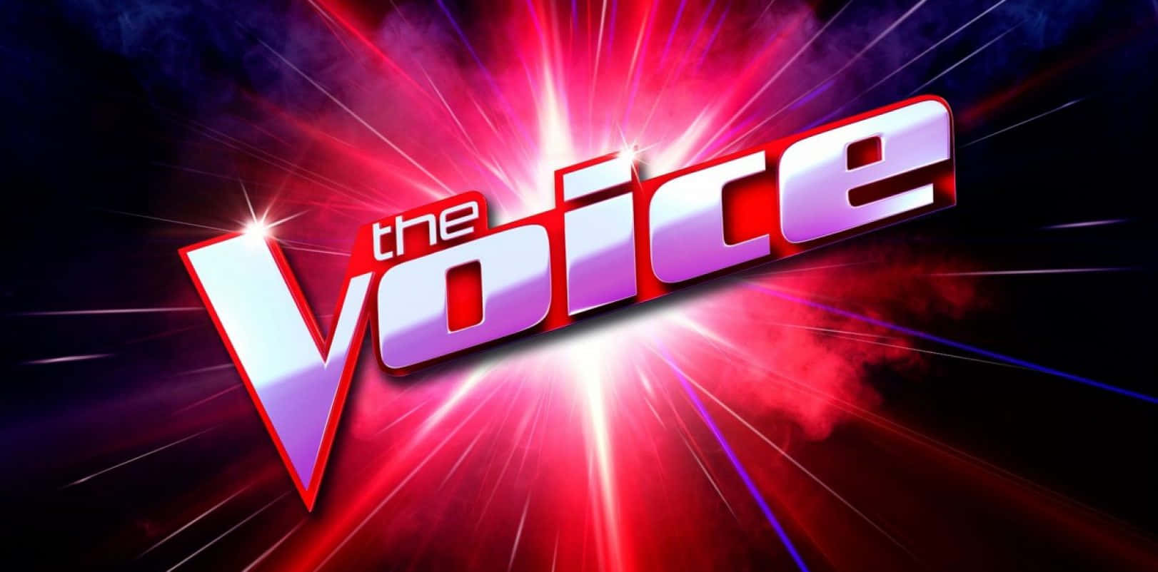 The Voice, red, purple, HD Desktop Wallpaper