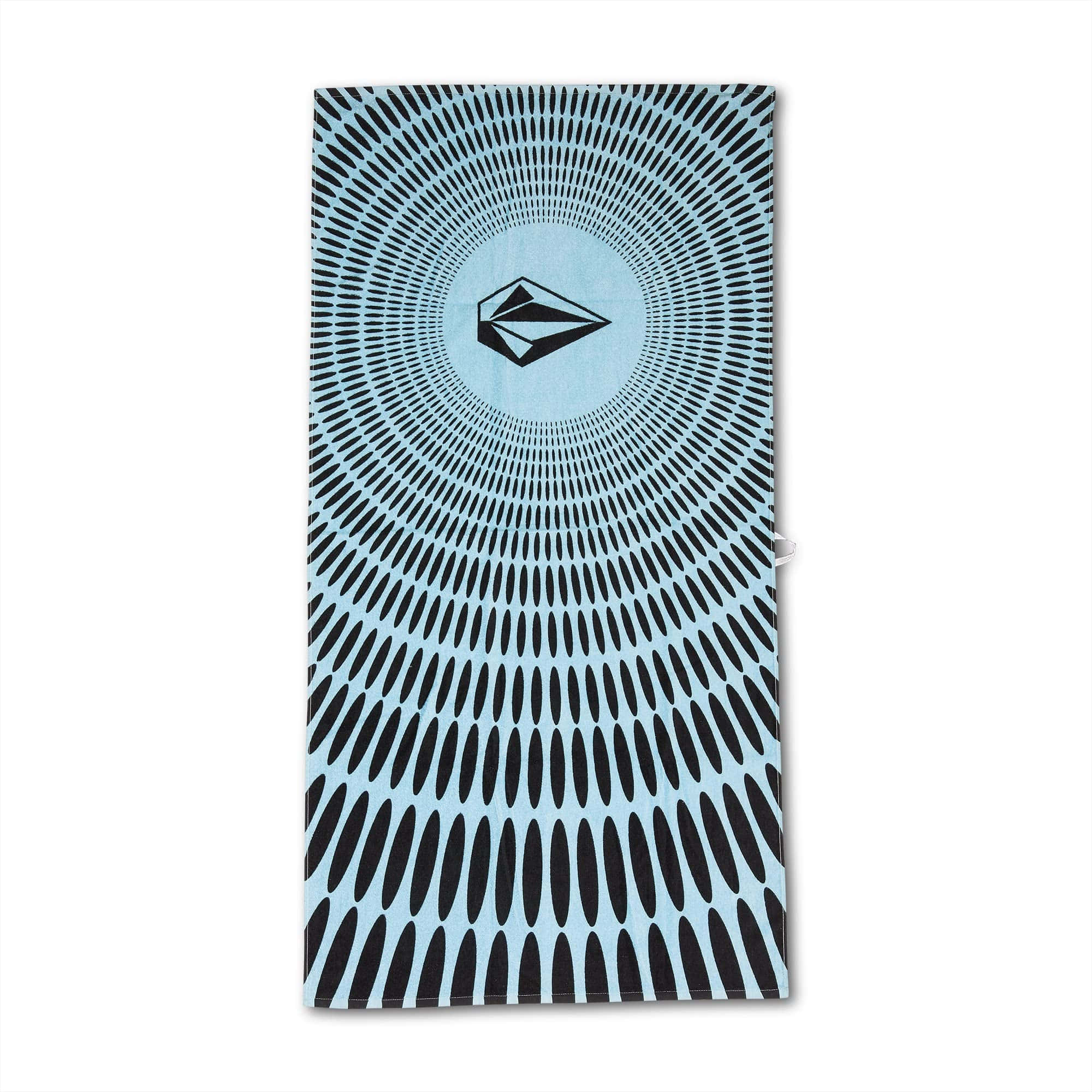 Volcom, blue towel, black geometric pattern, Full HD Desktop Wallpaper