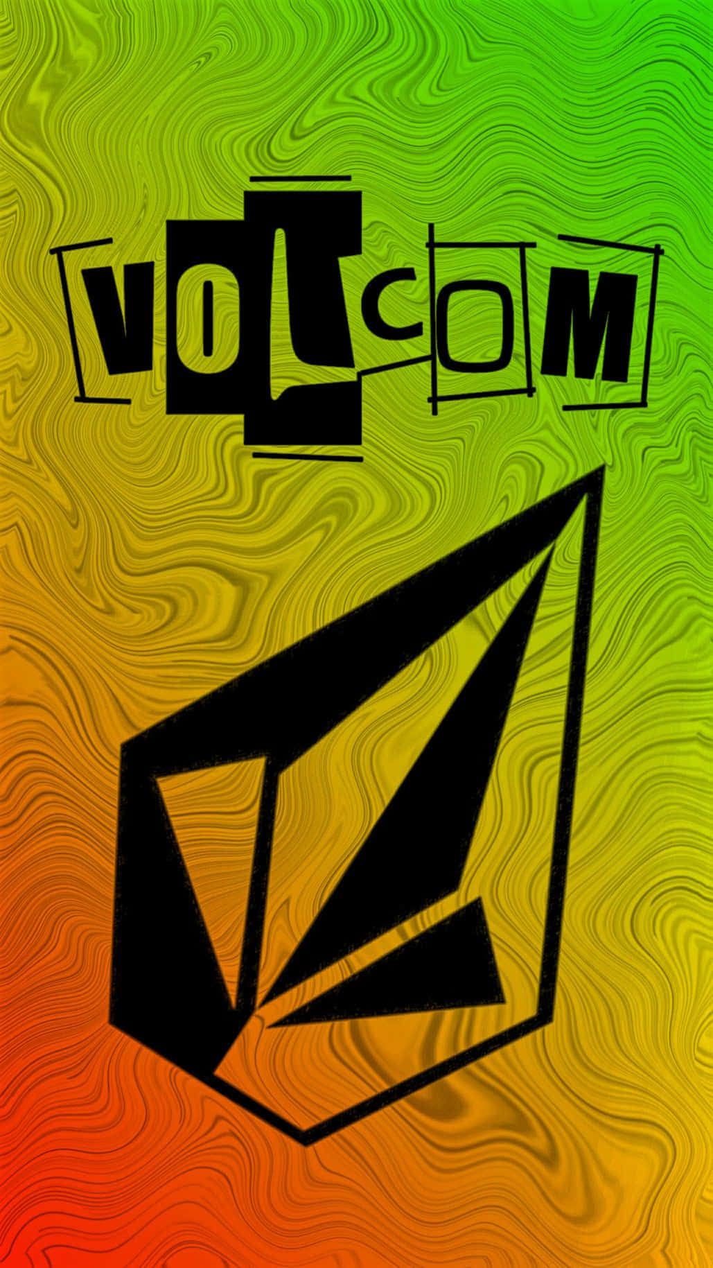 Volcom, Volcom logo, cube emblem, HD Phone Wallpaper