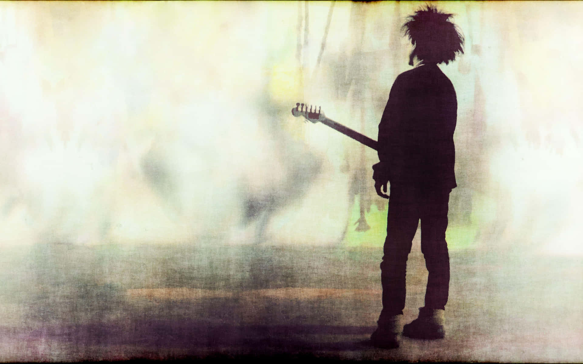 the cure, bass guitar, spiky hair, Full HD Desktop Wallpaper