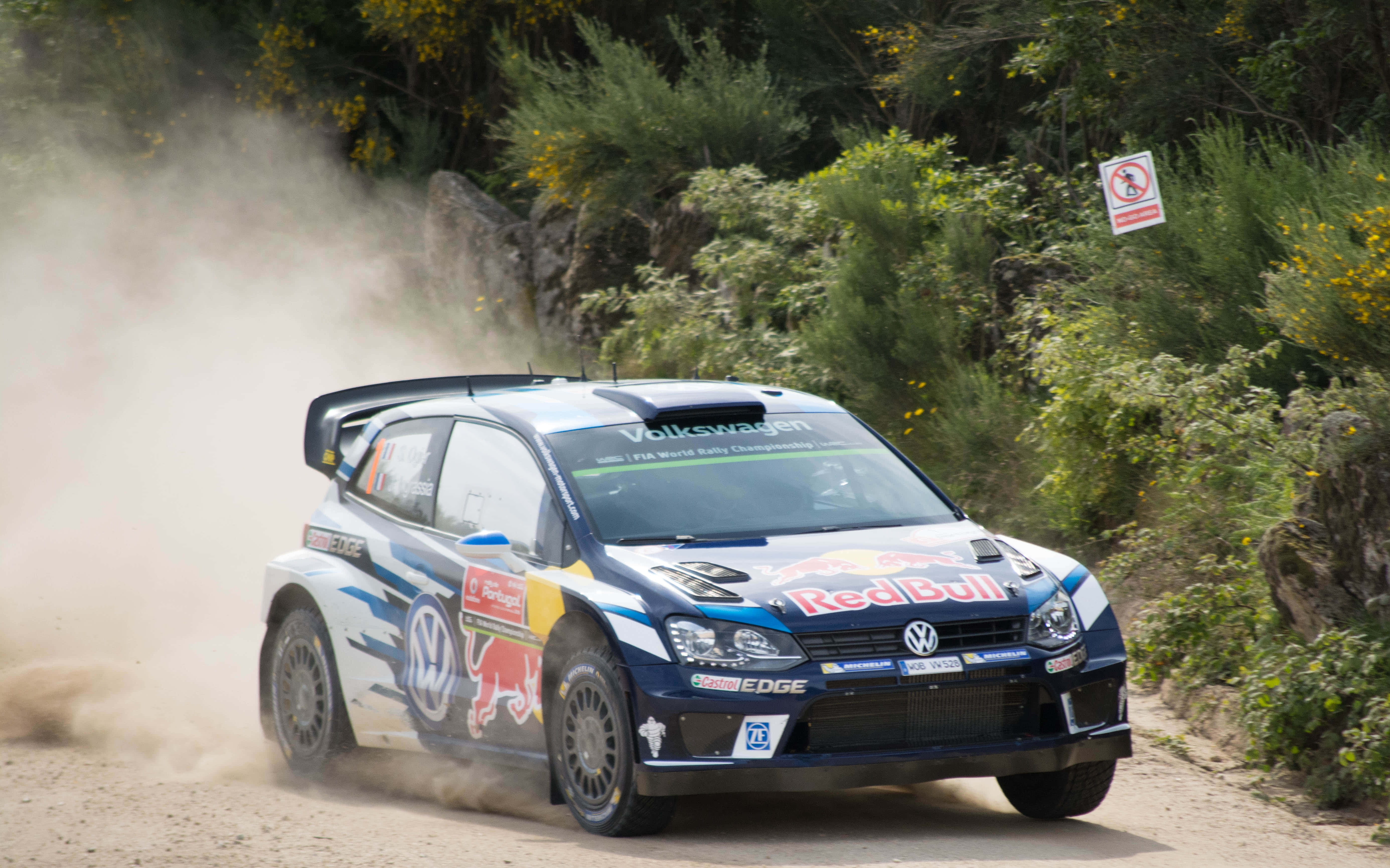 Volkswagen Polo, rally car, blue, 5K Desktop Wallpaper