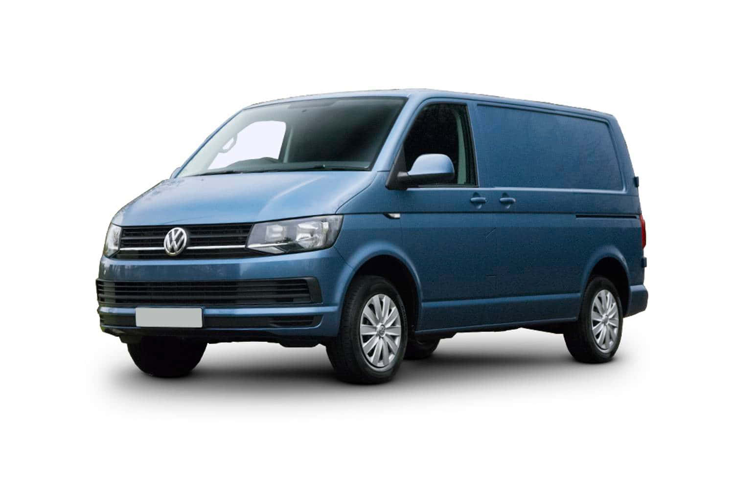 Volkswagen Transporter, sleek blue, studio lighting, HD Desktop Wallpaper